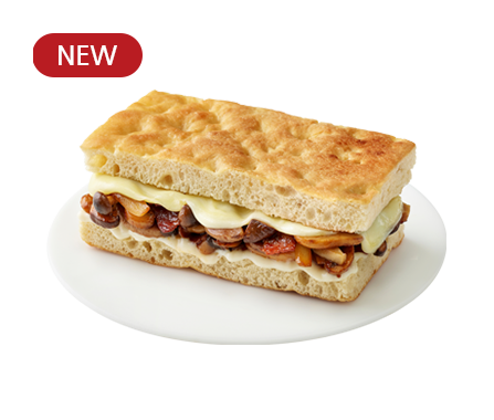 베이컨트러플머쉬룸포카치아